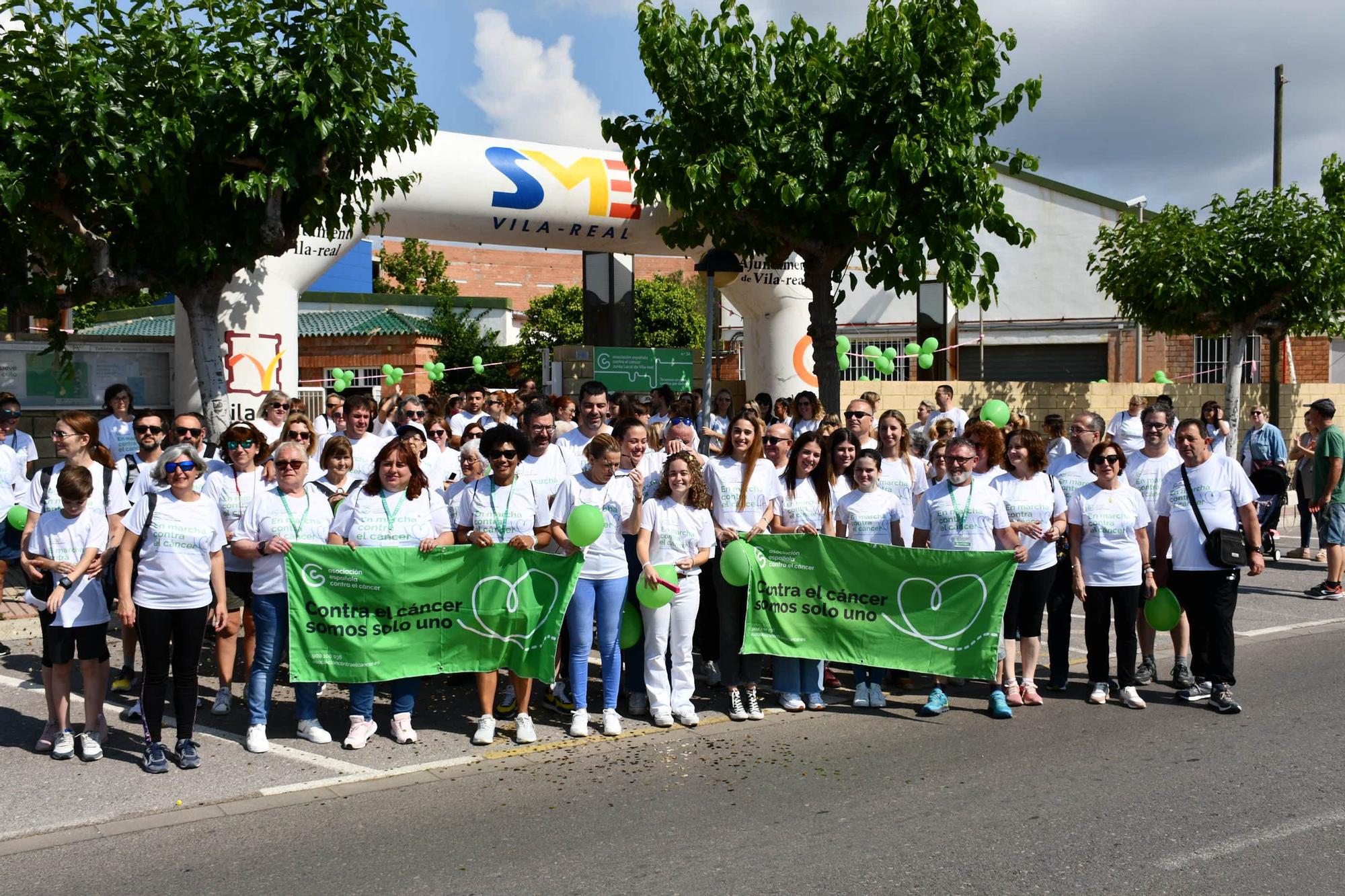 Todas las fotos de la marcha contra el cáncer de Vila-real