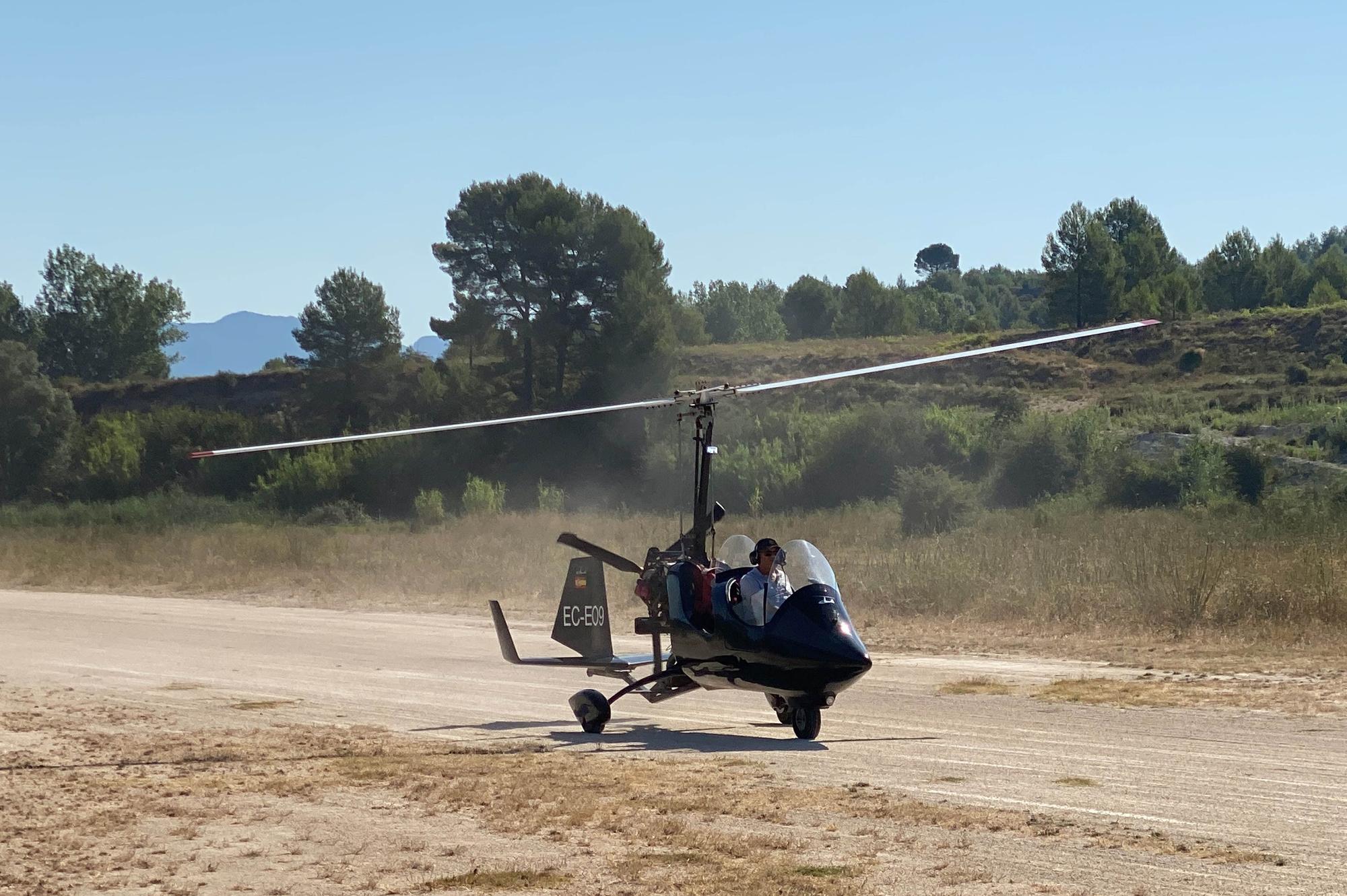 Pilotos en guardia contra los incendios