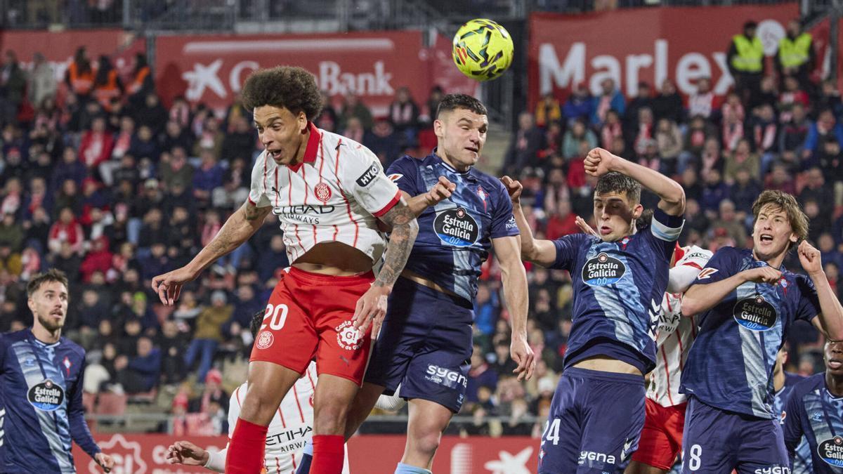 Les imatges del Girona - Celta