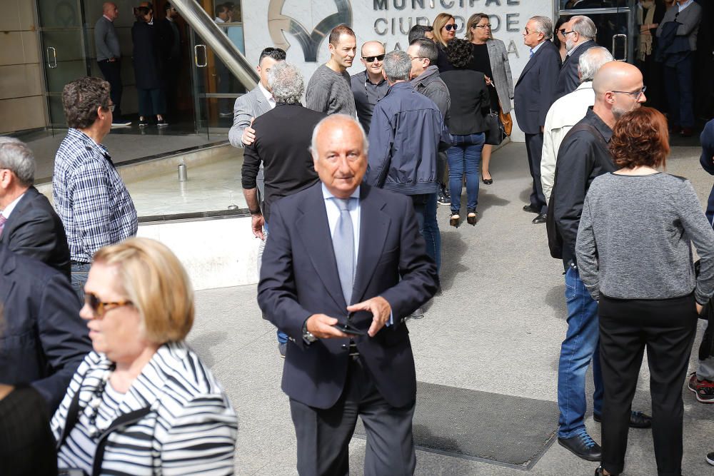 Funeral de Emilio Orta, presidente del Clúster de Automoción valenciano