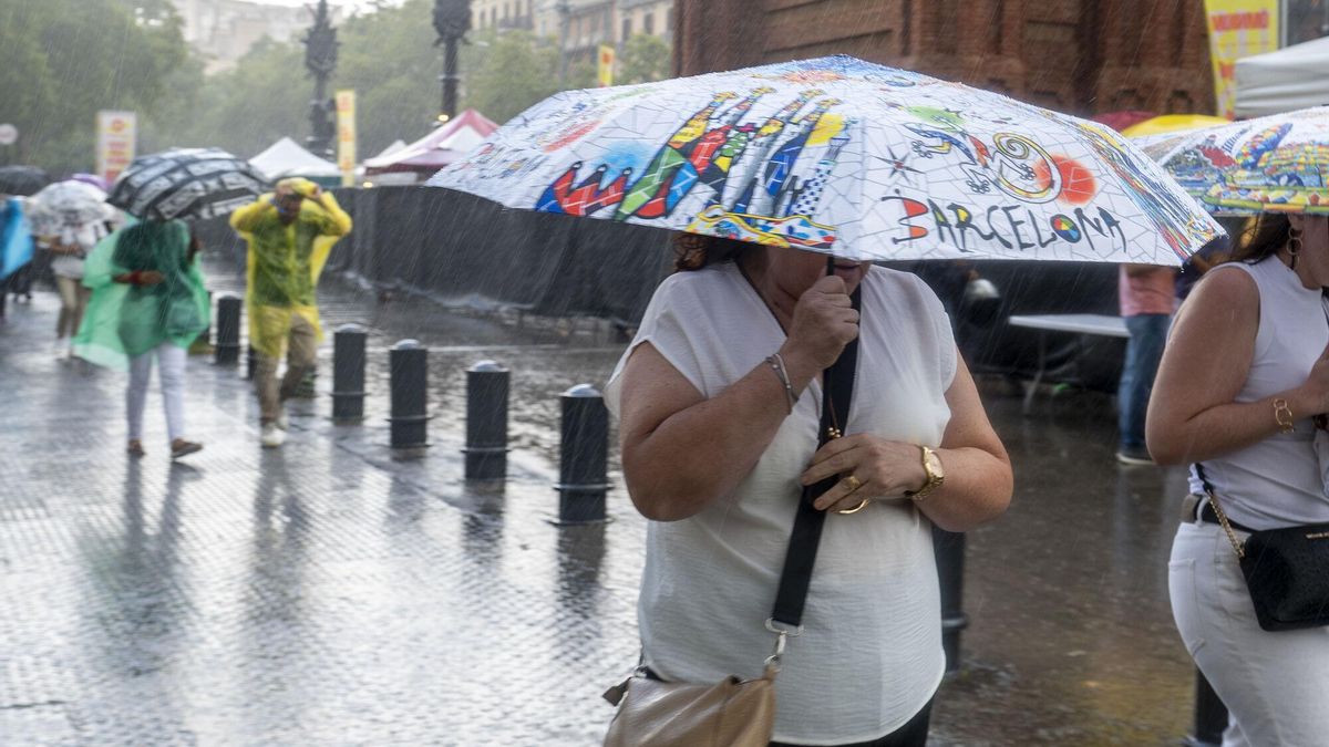 El Meteocat anuncia lluvias en Catalunya en los próximos días por los efectos del huracán Gabrielle