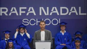 El acto de graduación de los estudiantes de la Rafa Nadal Academy, en imágenes