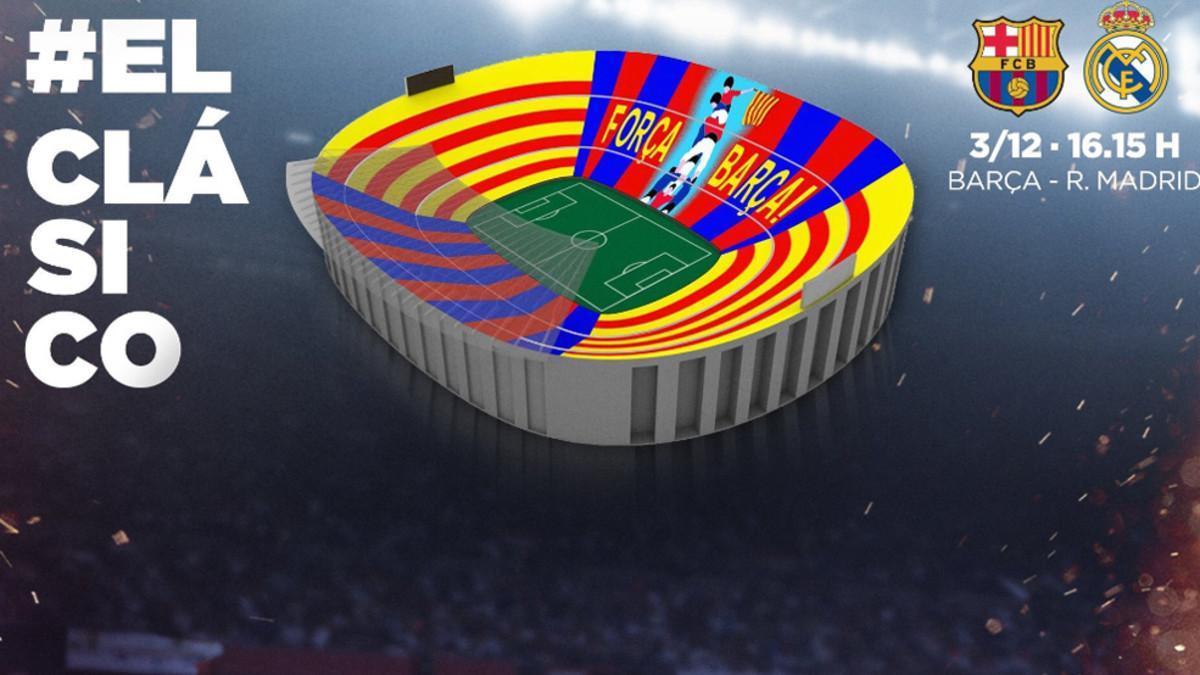 Este será el mosaico del FC Barcelona - Real Madrid de este sábado