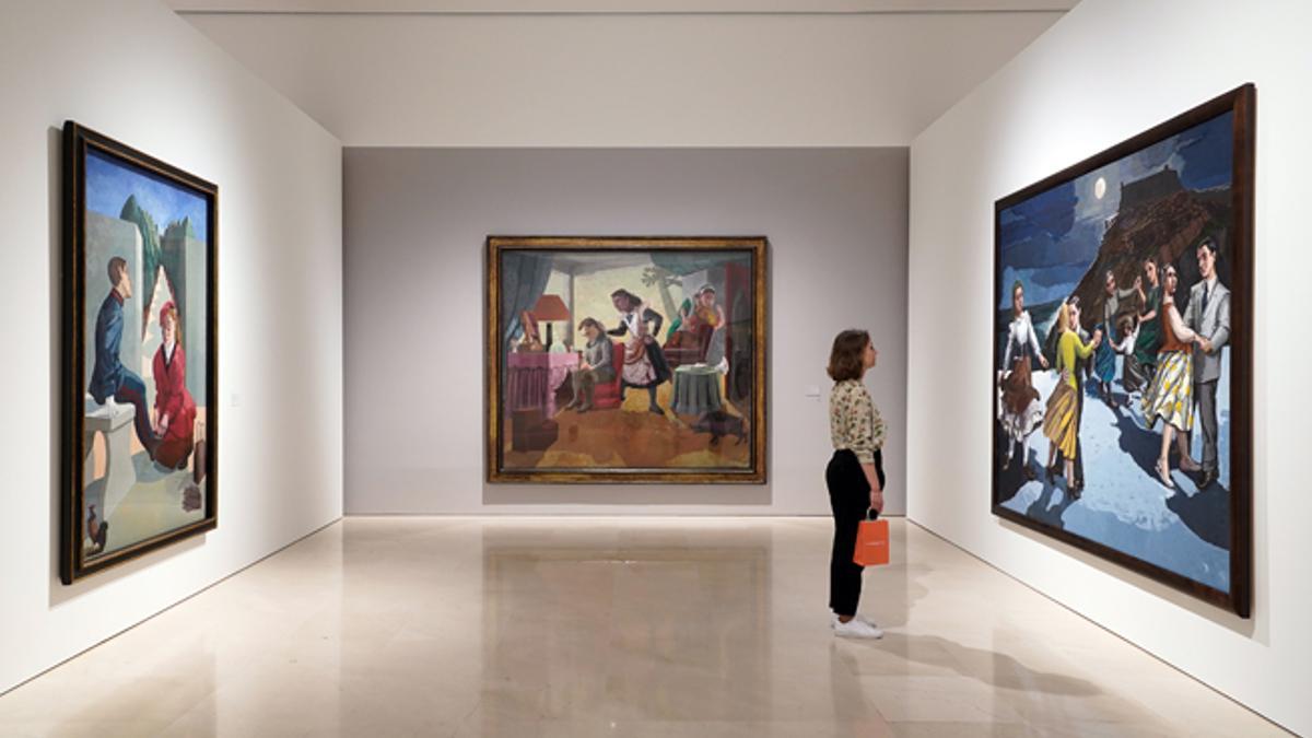 Exposición de Paula Rego en el Museo Picasso Málaga.