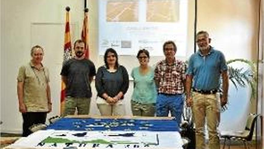 Els membres del Consell Director del Life Pletera.