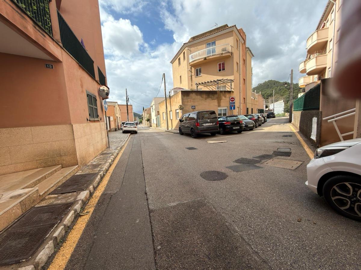 Calle navarra y calle Aragón de Andratx