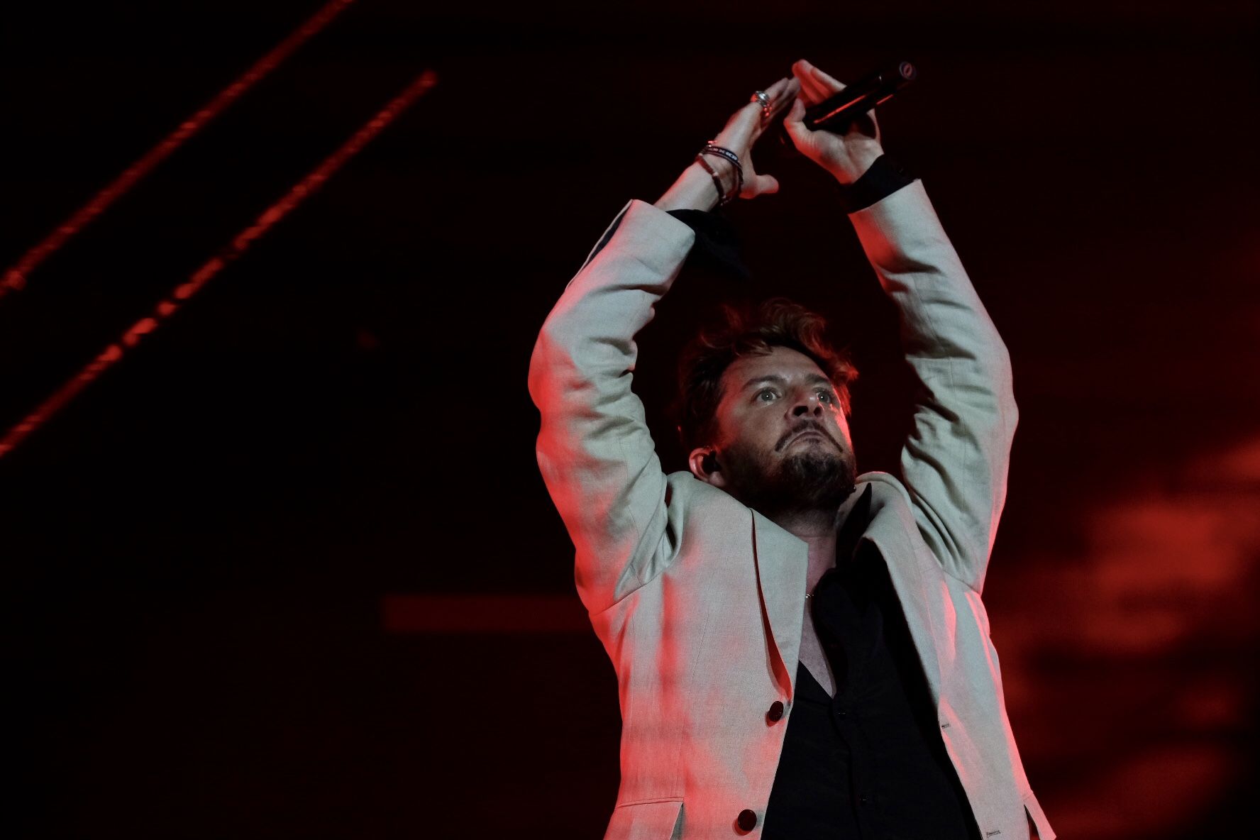 Concierto de Manu Carrasco en el estadio de Atletismo de Málaga