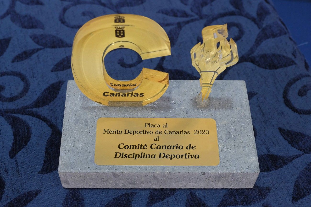 Acto de entrega de la Medalla de Oro al Mérito Deportivo de Canarias 2023