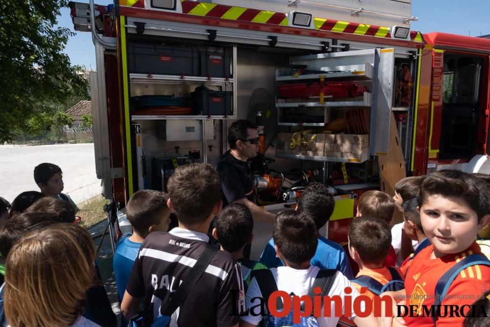 Escolares caravaqueños participan en una exhibició