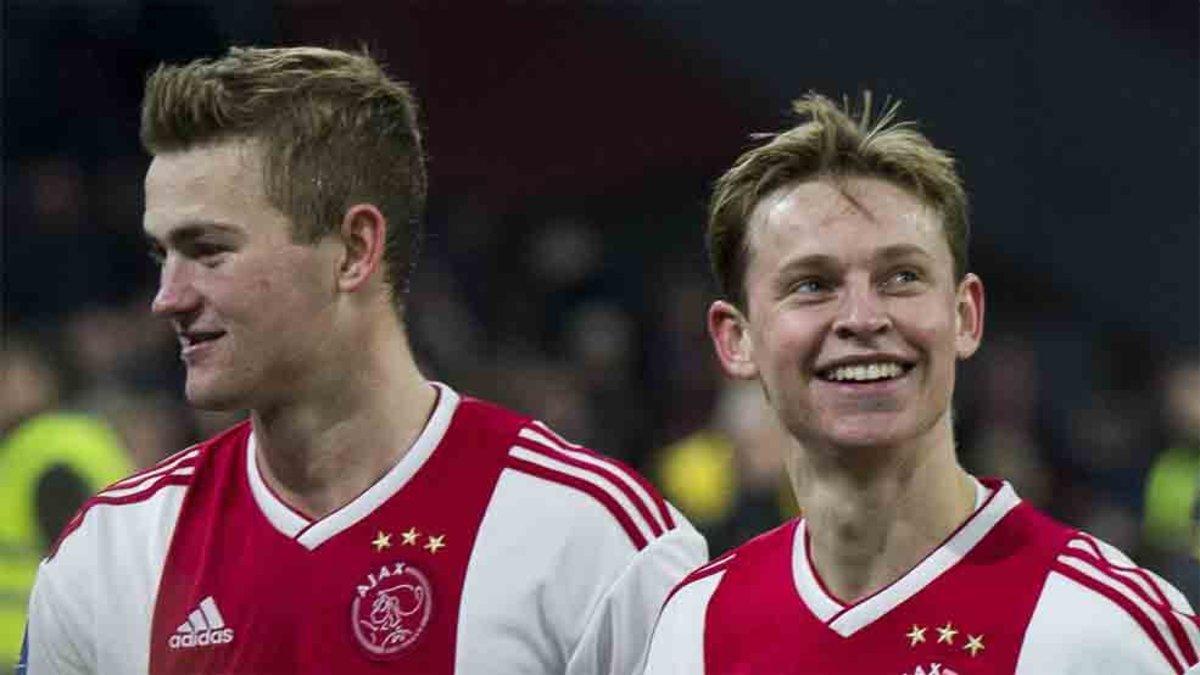 El Ajax asume la marcha de De Jong y De Ligt