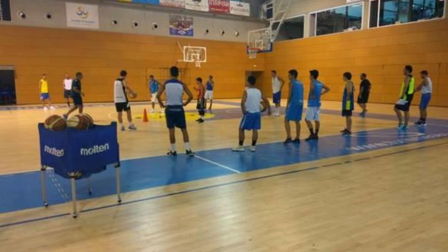 Primer entrenament de pretemporada del sènior masculí