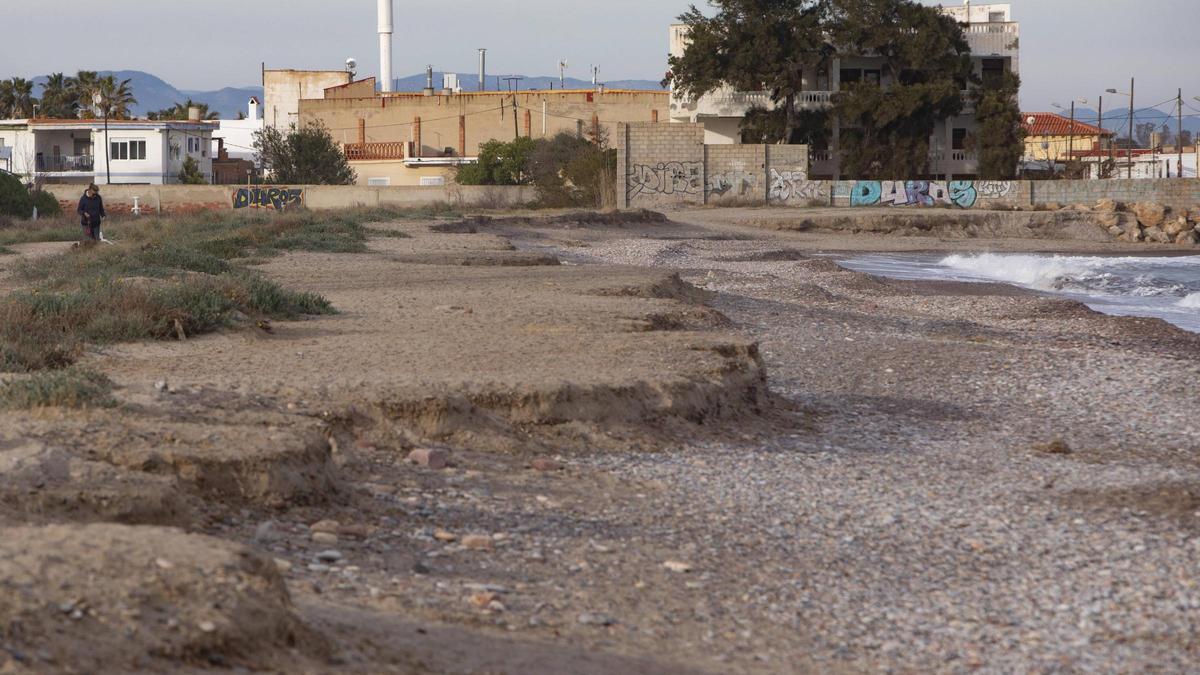 Imagen reciente del litoral de Almardà.