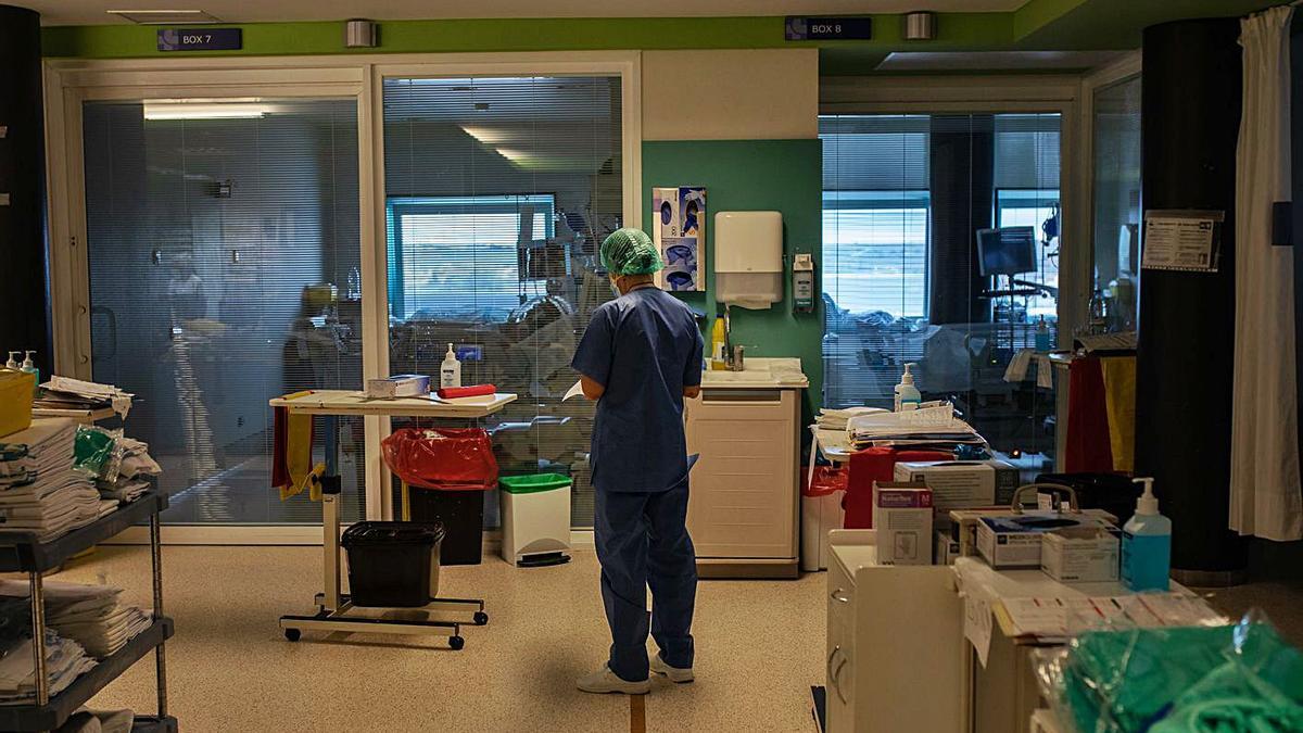 UCI del hospital Virgen de la Concha, donde ingresan los enfermos más graves.