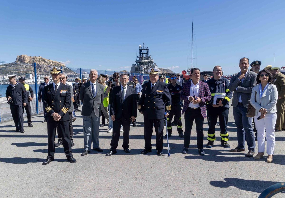 MARSEC-26 mide la coordinación ante emergencias marítimas en el Puerto de Alicante