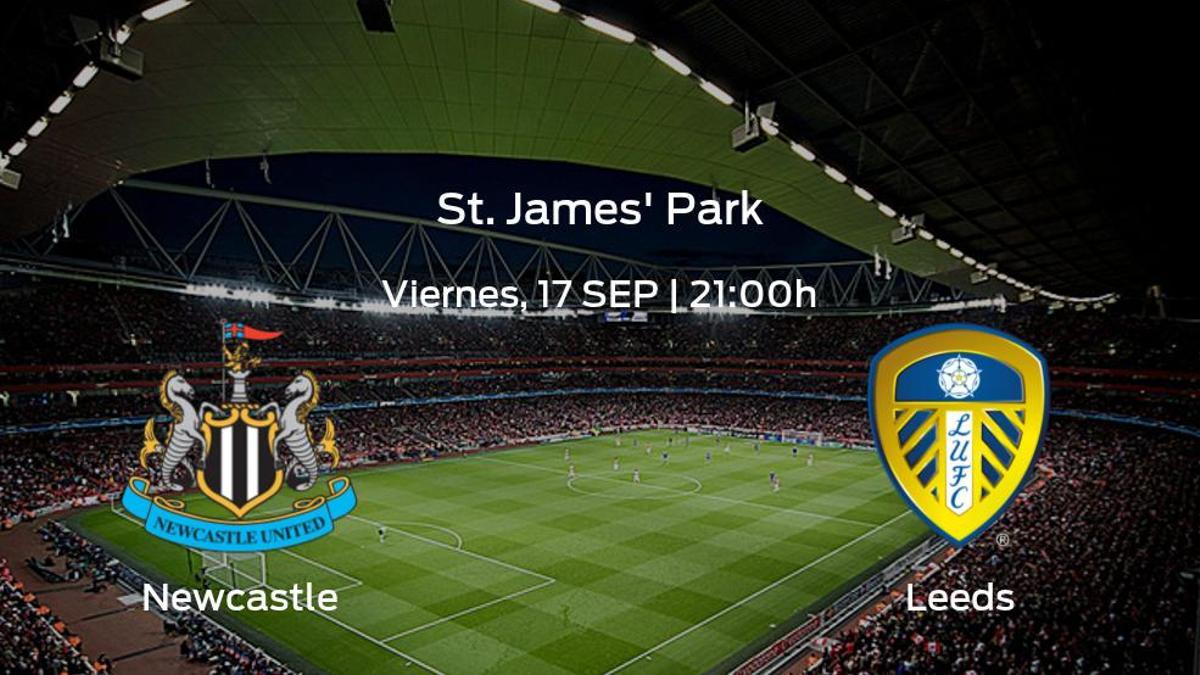 Previa del encuentro de la jornada 5: Newcastle United - Leeds United