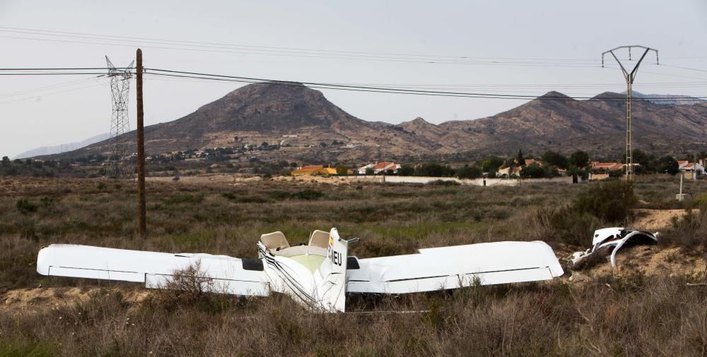 Dos muertos al estrellarse su avioneta en Mutxamel