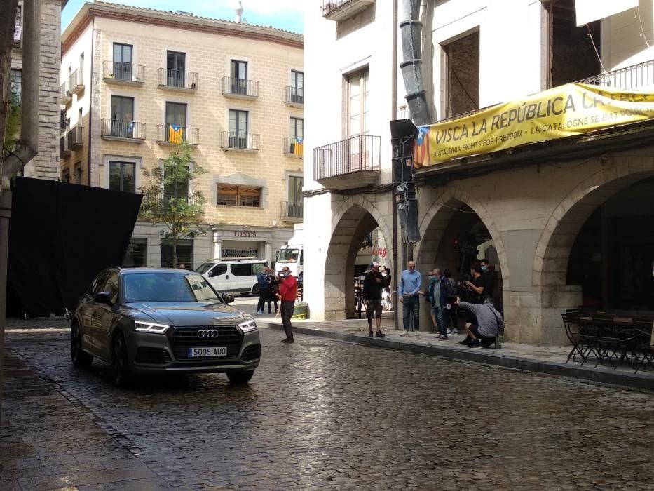 Rodatge d'un anunci a Girona