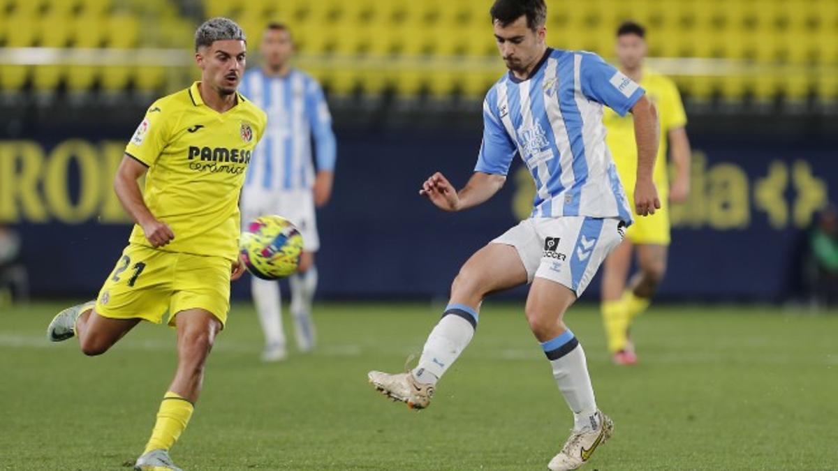 Ramón, baja por lesión, estaba siendo uno de los mejores jugadores del Málaga CF.