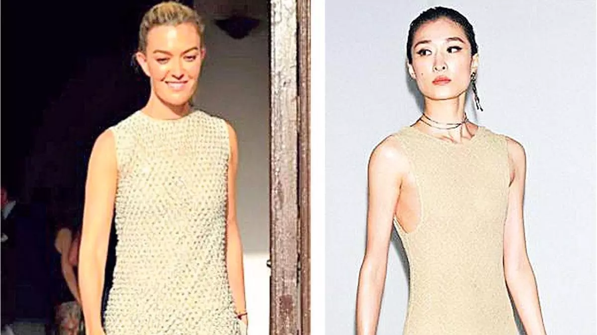 Zara replica un vestido de encaje que lució Marta Ortega en una boda en 2021