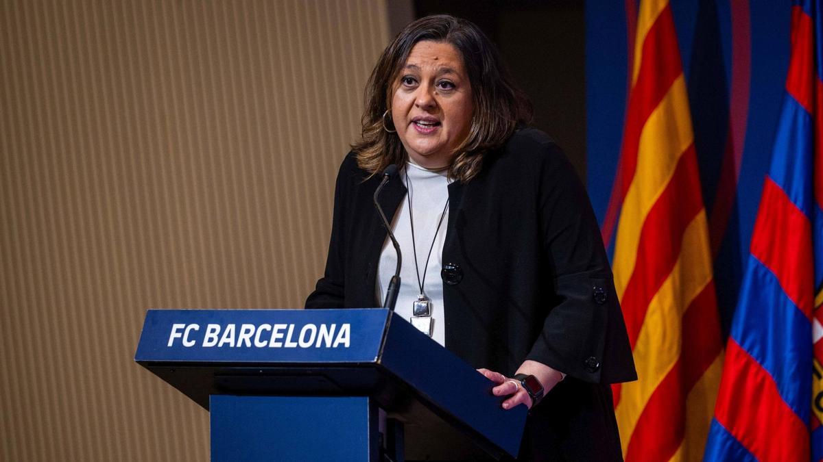 Elena Fort, la vicepresidenta institucional del Barça.