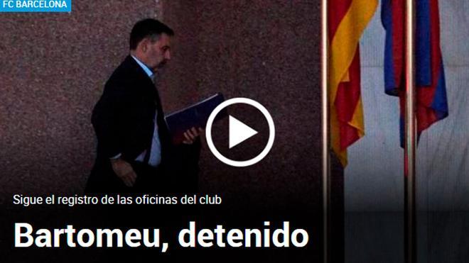 Bartomeu, detenido