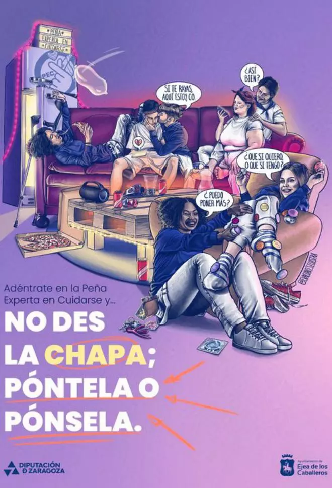 Ejea promueve unas fiestas populares, sanas e igualitarias