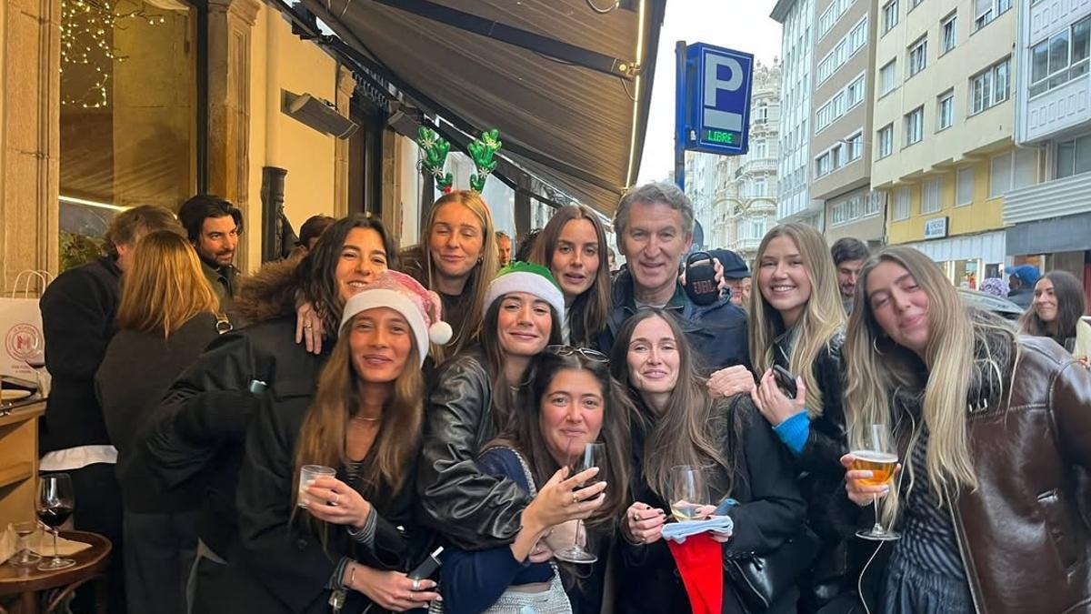 Alberto Núñez Feijóo, en O Cabo