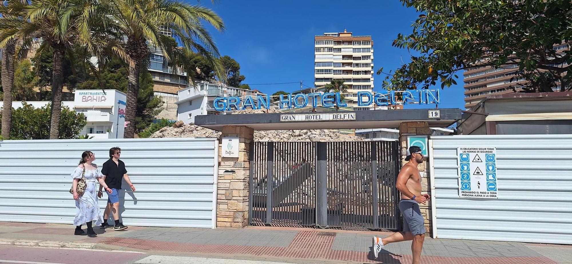 Adiós al mítico Gran Hotel Delfín de Benidorm