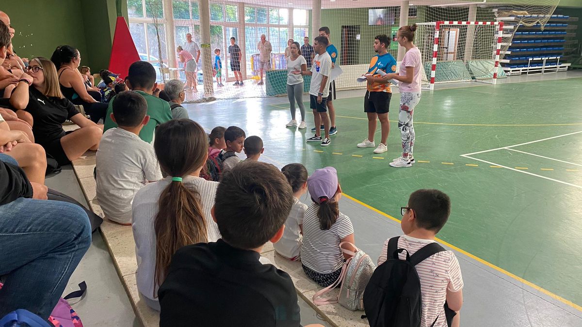 Presentación de una nueva edición del campamento de verano de El Rosario.