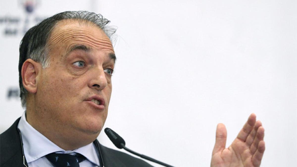 Javier Tebas, presidente de la LFP