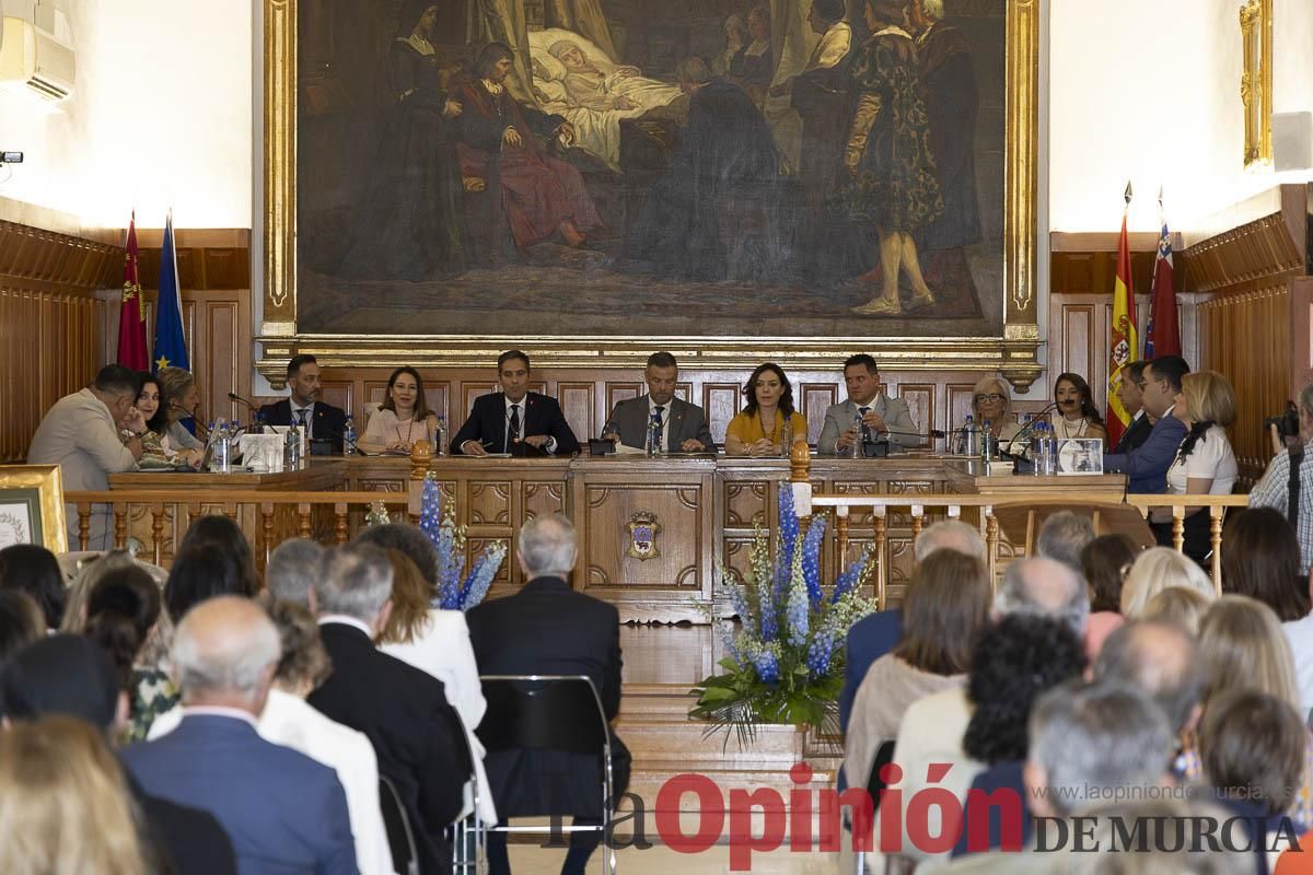 Así se ha vivido el emocionante acto del nombramiento de 'Hijo Predilecto' de Caravaca al doctor Juan Manuel Laborda