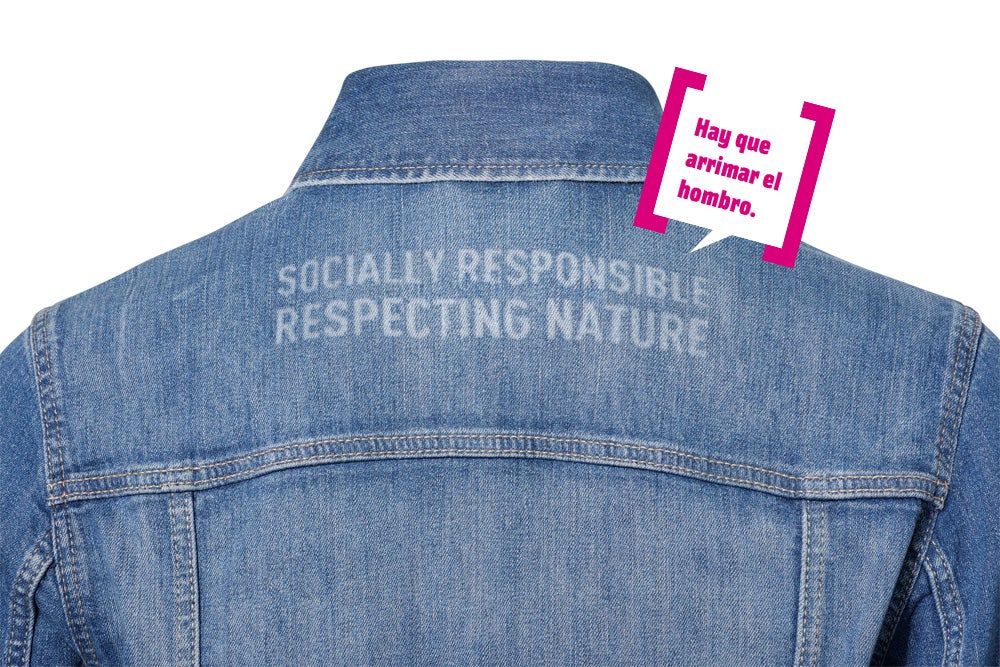 Camisa denim sostenible de C&amp;A