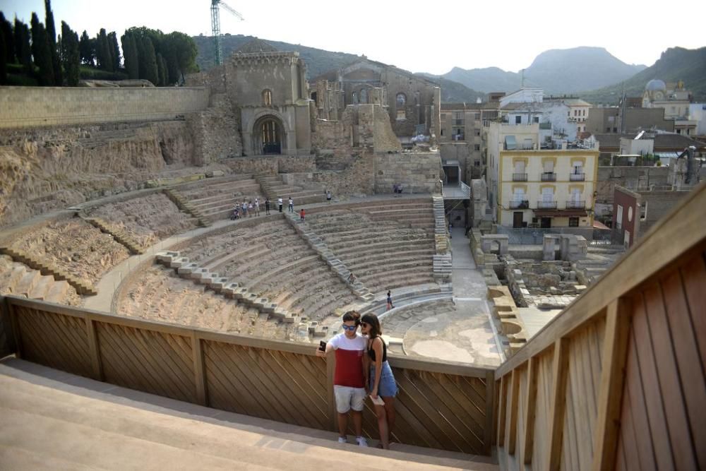 Un Teatro Romano de récord aumenta su afluencia en agosto