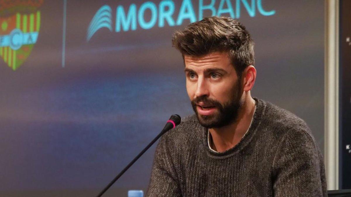 Piqué en una conferencia en Andorra