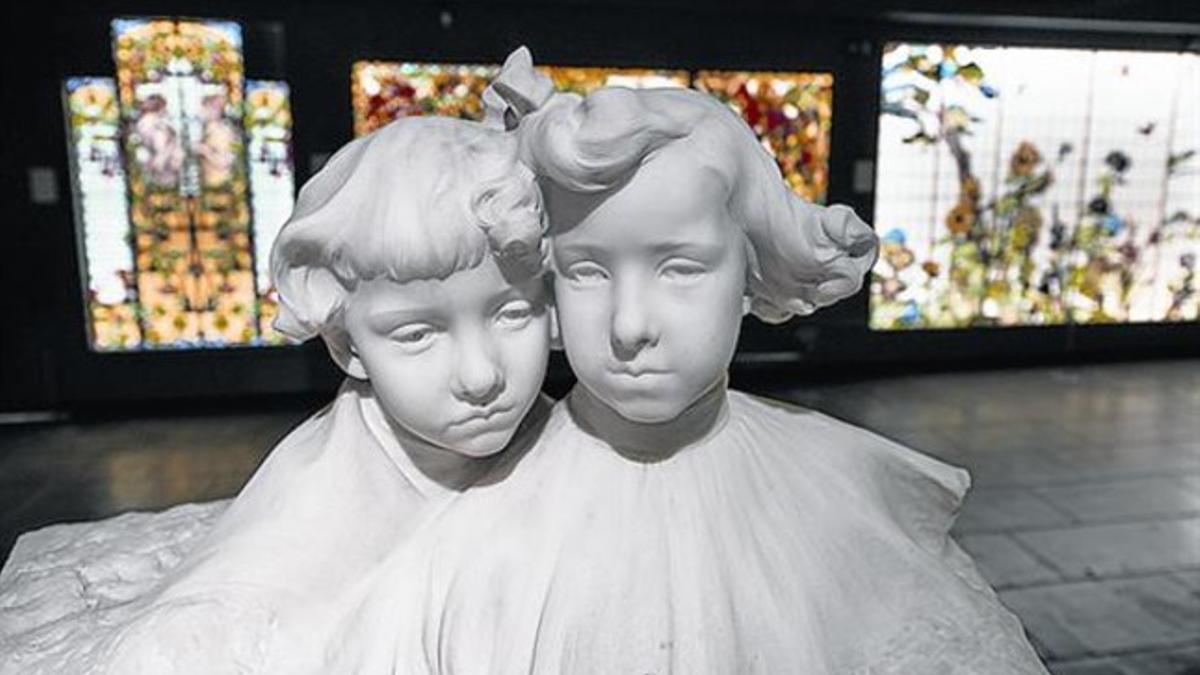 La escultura de los hermanos Guarino Mulleras que realizó Eusebi Arnau.