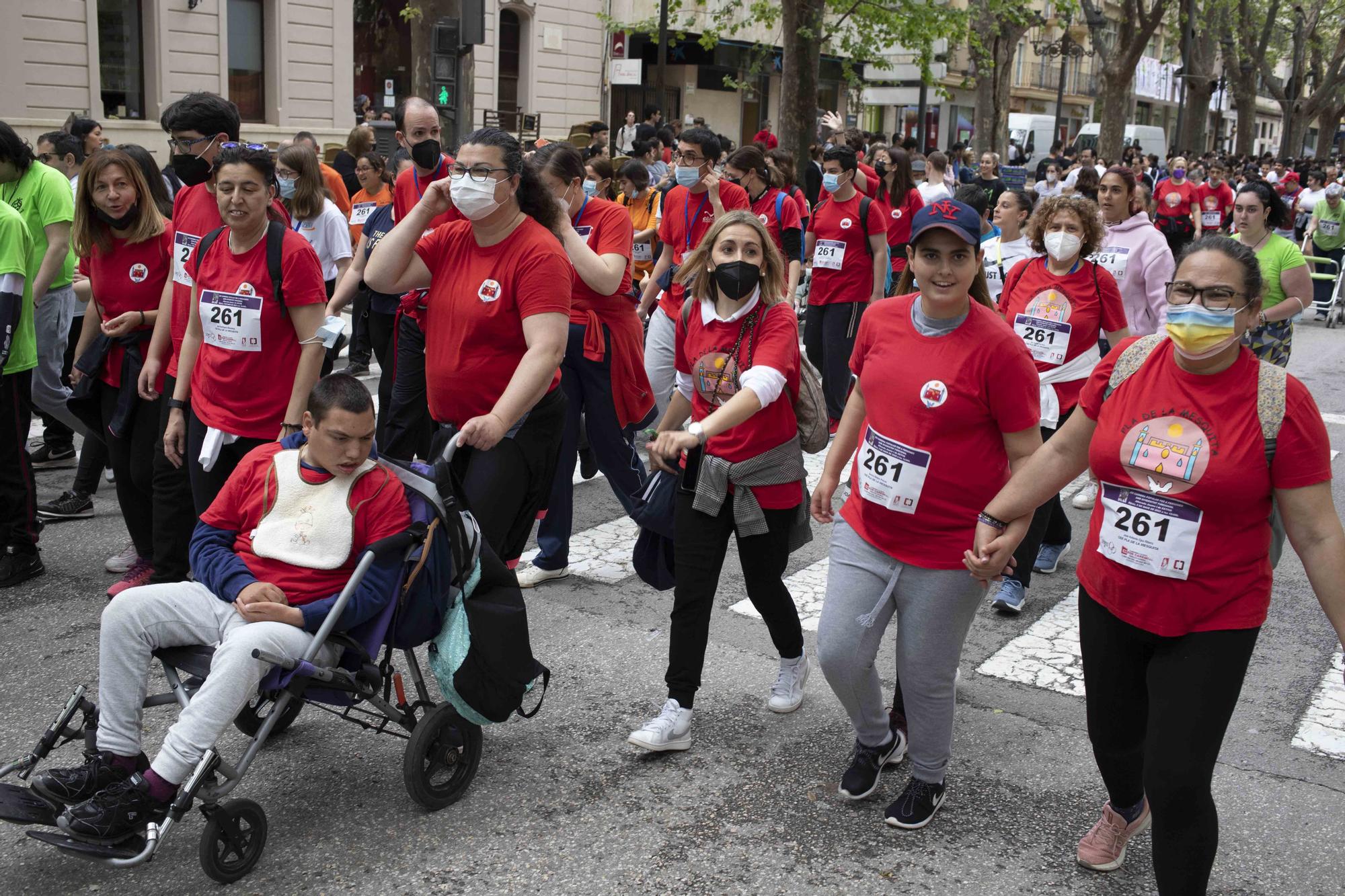 Carrera de Xàtiva para personas con diversidad funcional