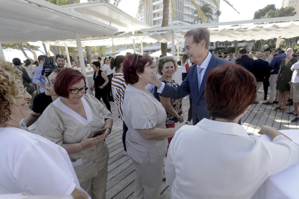 Gabriel Escarrer, fundador y presidente de Meliá, homenajeado por sus empleados