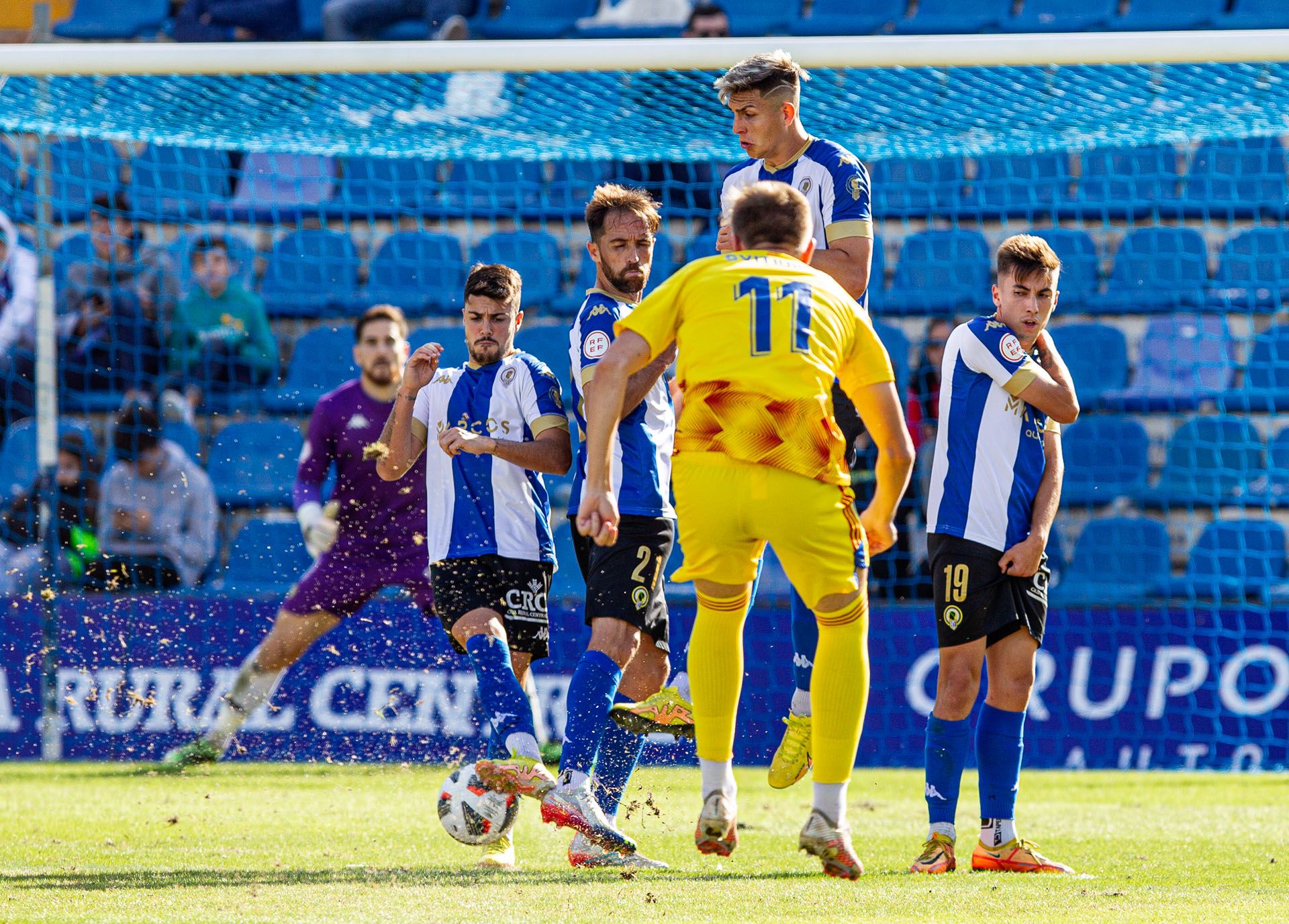 La afición del Hércules estalla tras la derrota frente al Lleida