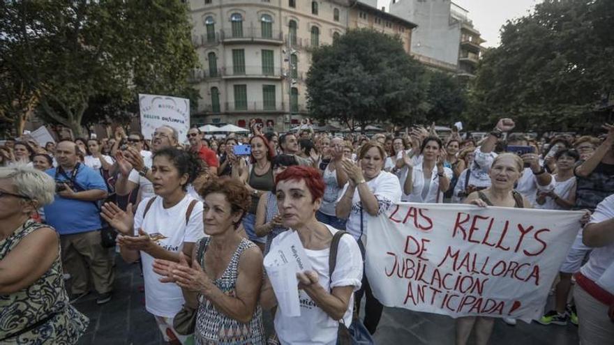Las kellys de toda España exigirán su jubilación anticipada desde Mallorca