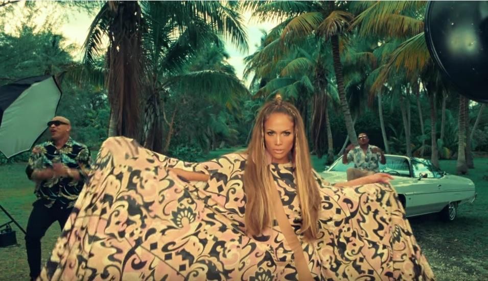 Caftán estampado de Michael Costello