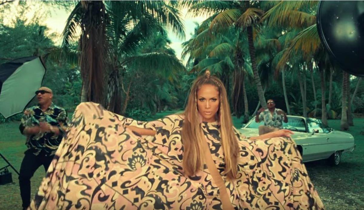 Caftán estampado de Michael Costello