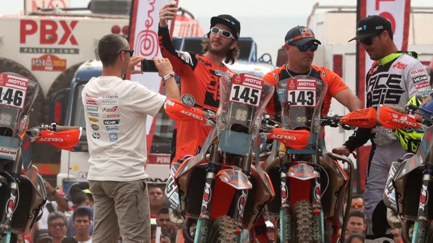 El primer parapléjico del Dakar queda fuera de carrera