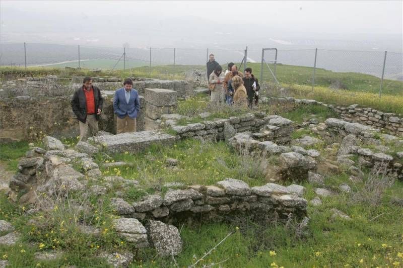 Yacimiento de Ategua, en Santa Cruz