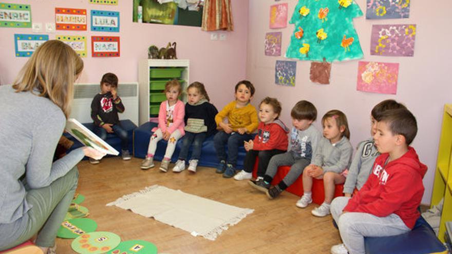 Imatge d&#039;arxiu d&#039;una classe d&#039;infantil