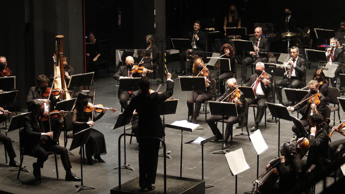 La Orquesta de Córdoba, durante un actuación.