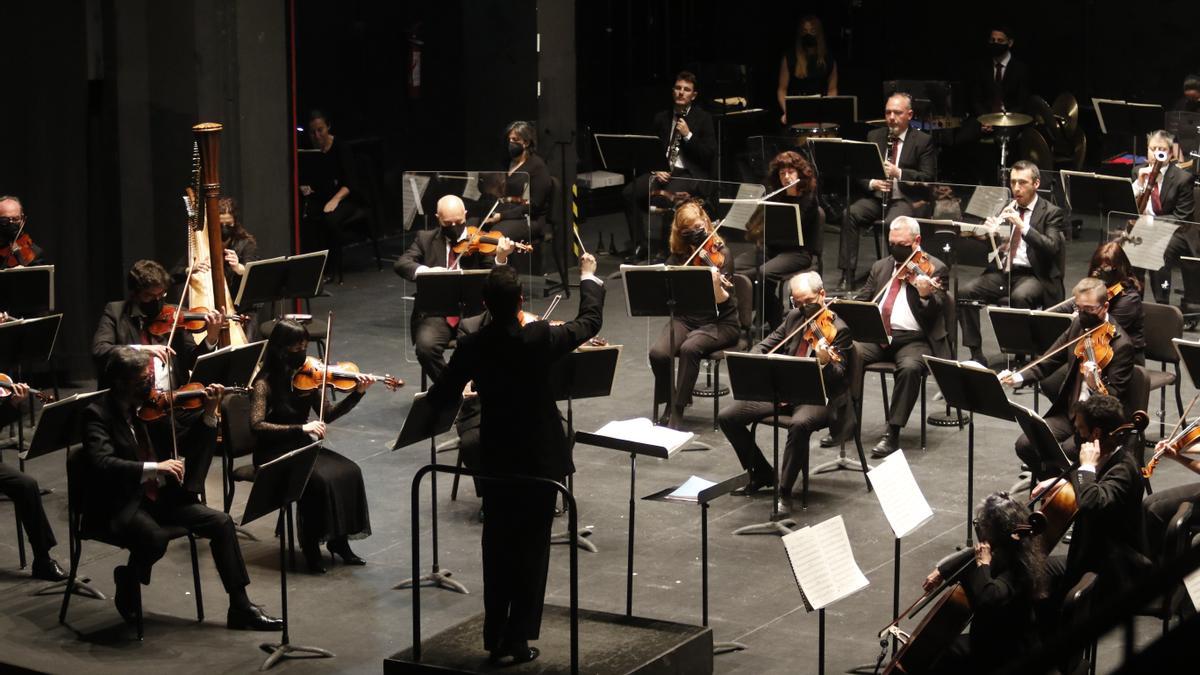 La Orquesta de Córdoba, durante una actuación.