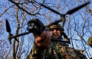 Soldados de Ucrania se prepara para la gran batalla de Jersón