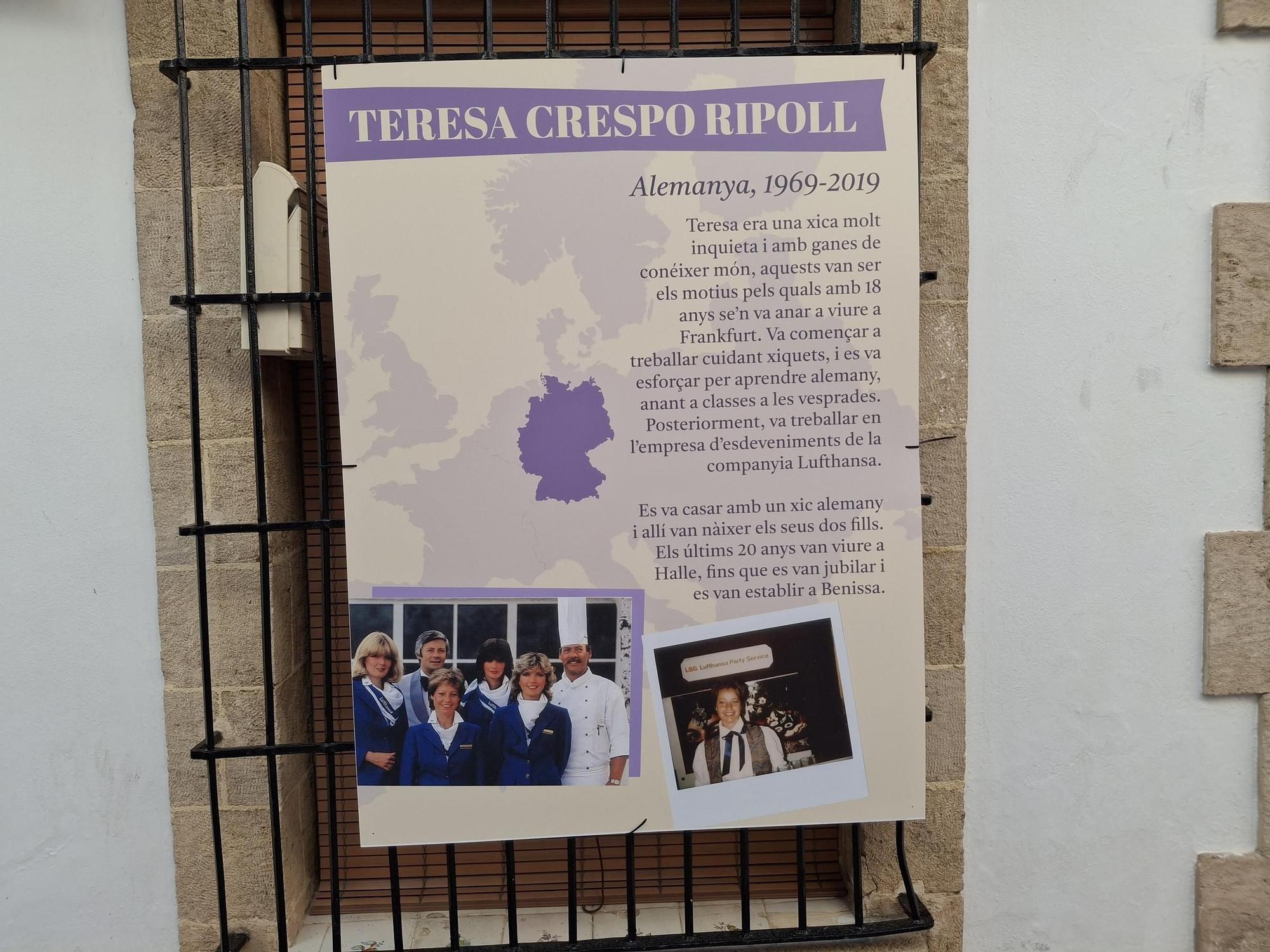 El coraje de las benisseras emigrantes: su historia está en la calle (imagenes)