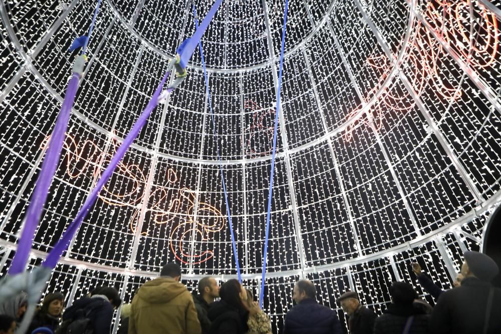 Luces de Navidad en Gijón