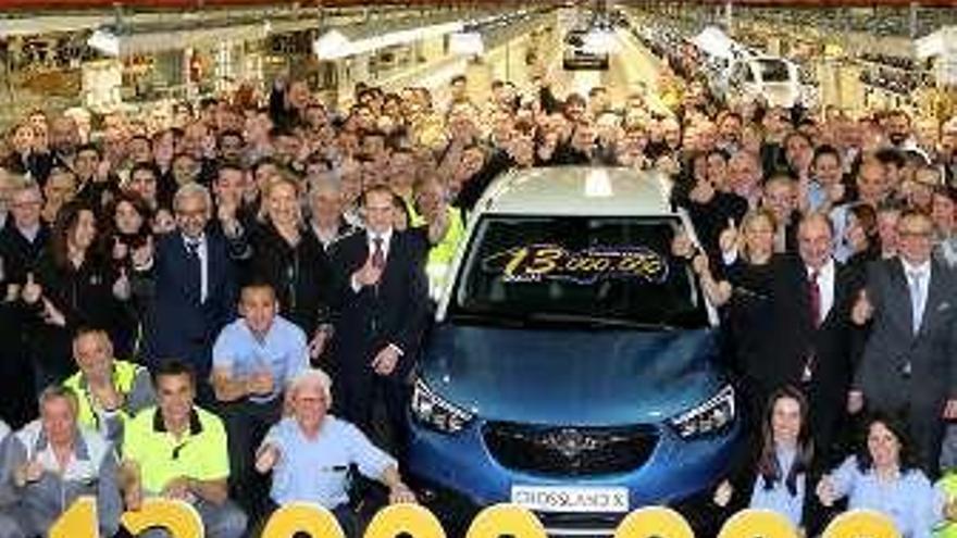 Opel 13 millones.